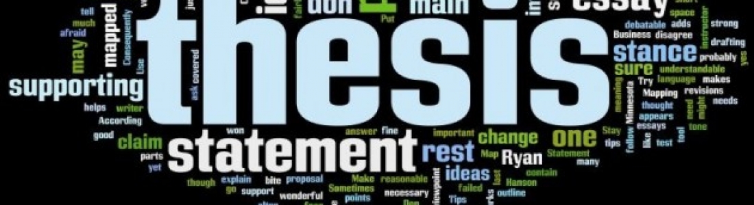 ESSAY TIPS: Writing a Thesis Statement